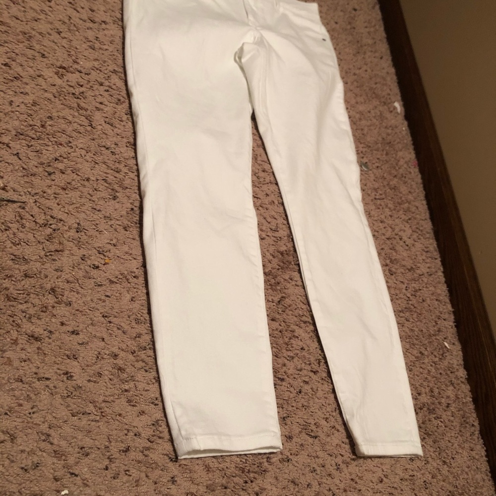 white jeans